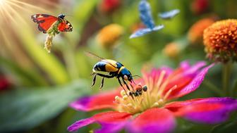 5 nützliche Insekten, die Ihren Garten zum Blühen bringen