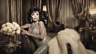 Joan Collins Vermögen: Ein Blick auf den beeindruckenden Reichtum der Hollywood-Ikone